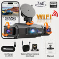 Dashcam Voiture Avant Et Arrière