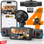Dashcam Voiture Avant Et Arrière