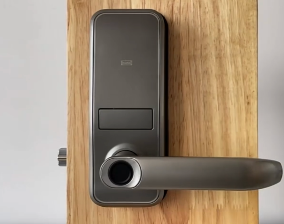 Smart Door Lock — Lever Handle, Adjustable 60–70mm