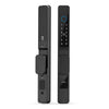 Smart Door Lock Black — Push/Pull Handle